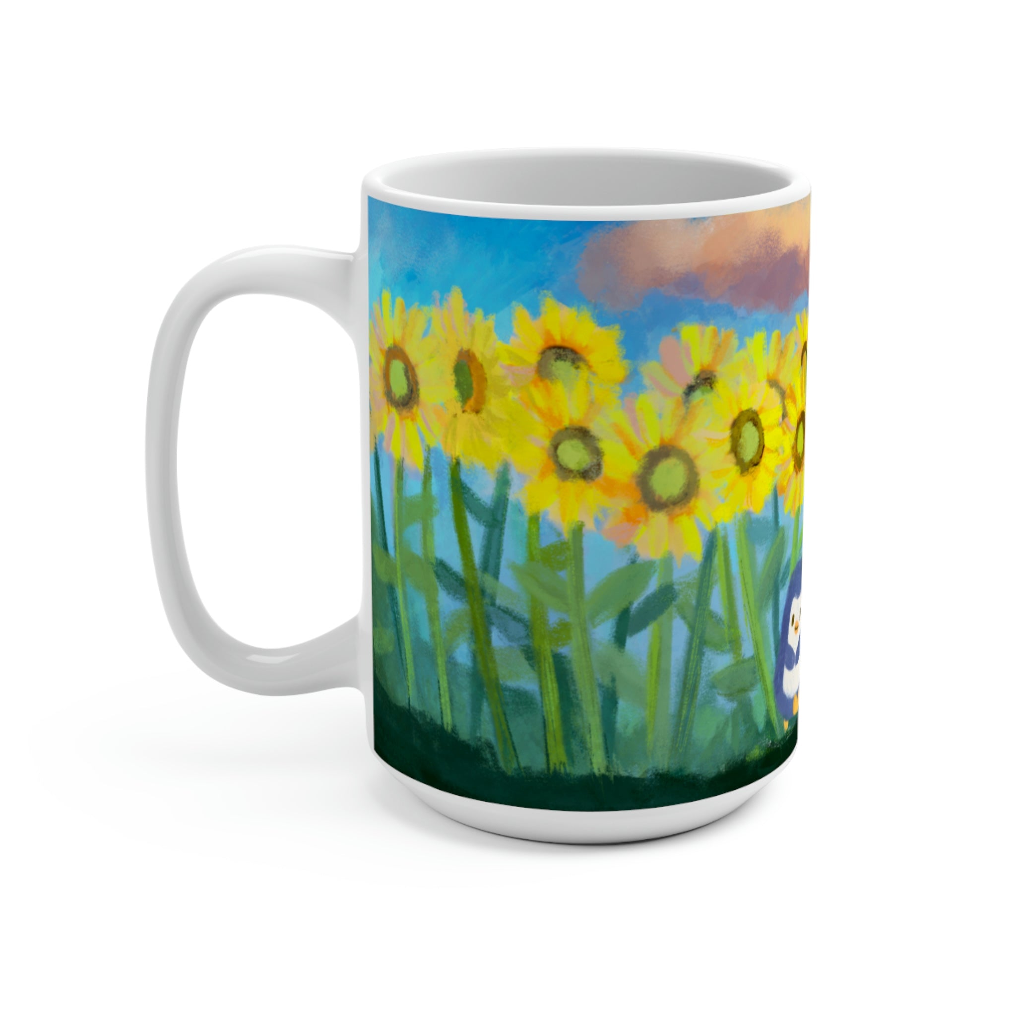 Among the Sunflowers Mug