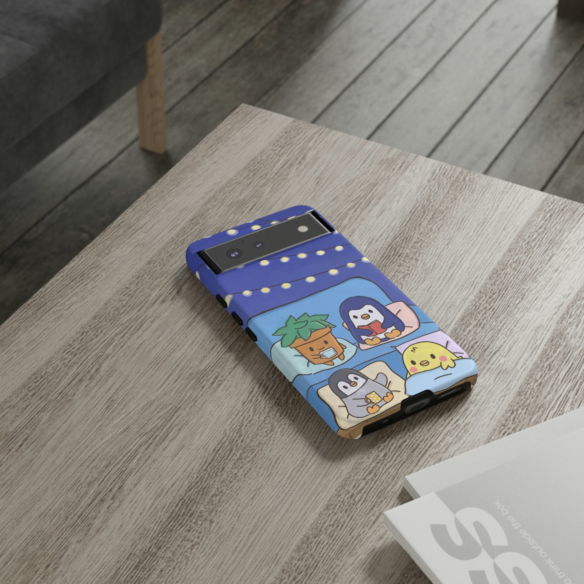 Comfy and Cozy Blue Samsung/Google Phone Case