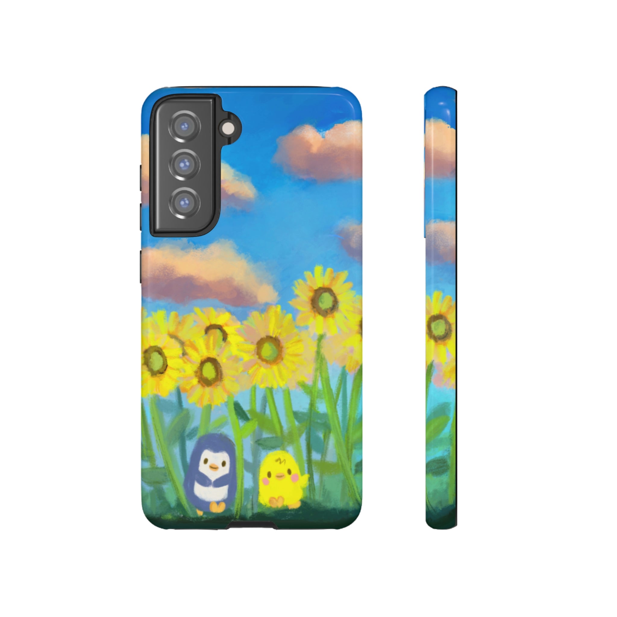 Among the Sunflowers Samsung/Google Phone Case