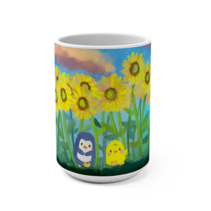 Among the Sunflowers Mug